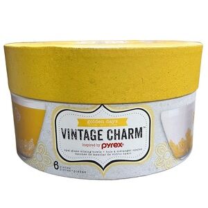 Vintage Charm Inspired By Pyrex Golden Days Butterflygold Yellow Mixing Bowl Set